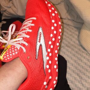 Brooks Minnie Mouse Red Polka Dot Sneakers